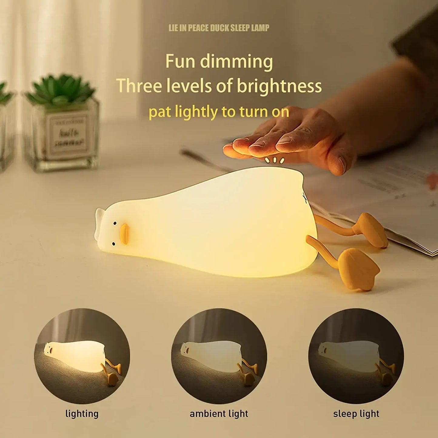 Duck Silicone Bureau Lamp