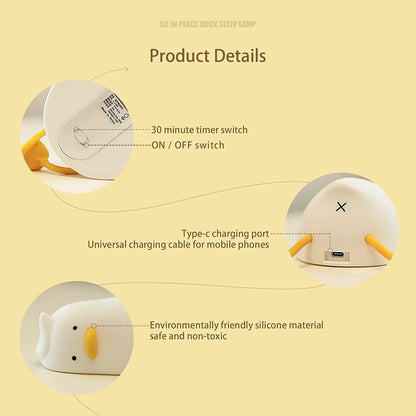 Duck Silicone Bureau Lamp