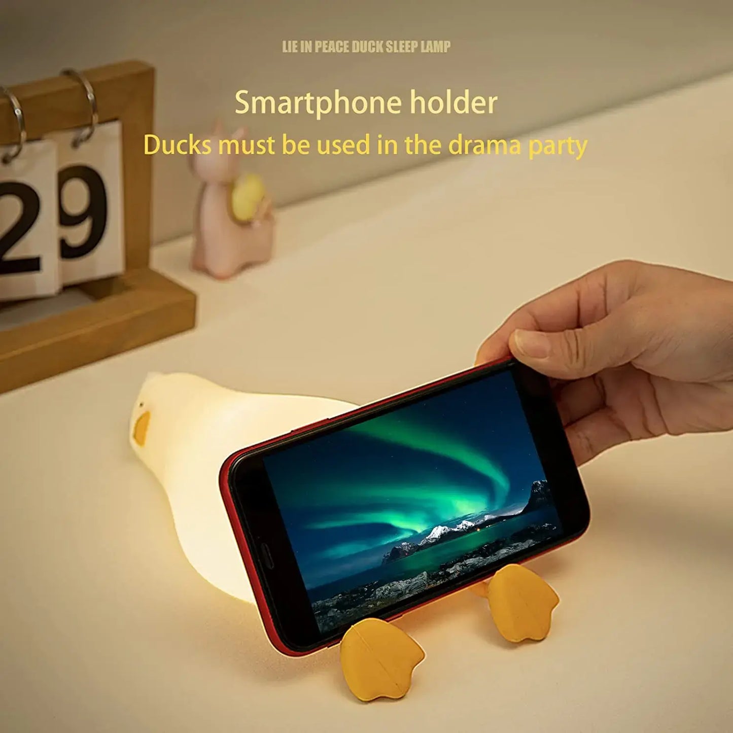 Duck Silicone Bureau Lamp